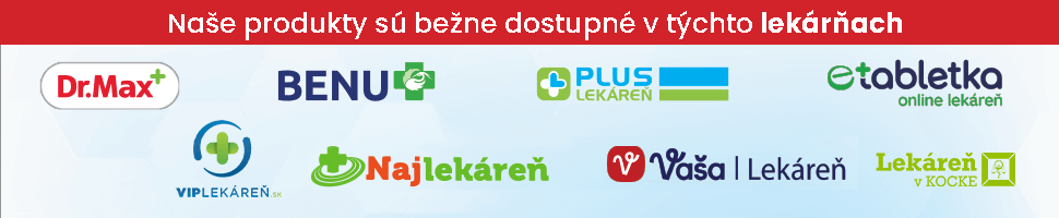 Naše produkty sú bežne dostupné v týchto lekárňach